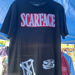 Scarface Black Graphic T-Shirt